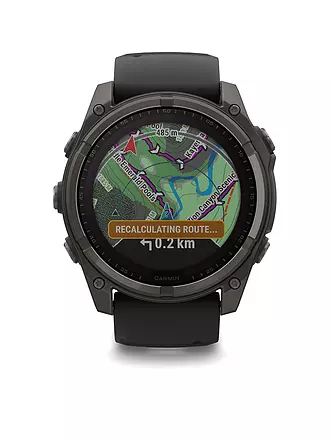GARMIN |  GPS-Multisport-Smartwatch Fenix 8 Solar Sapphire  51mm | 